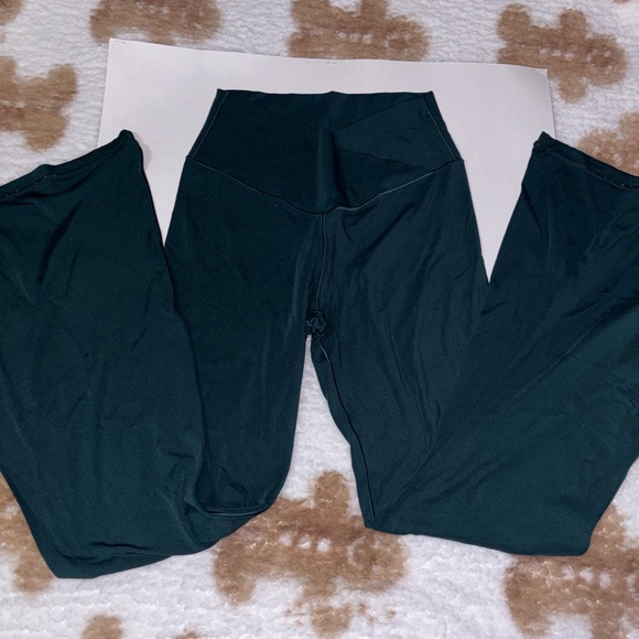 Aerie Deep Teal Corssover Legging - Picture 3 of 6